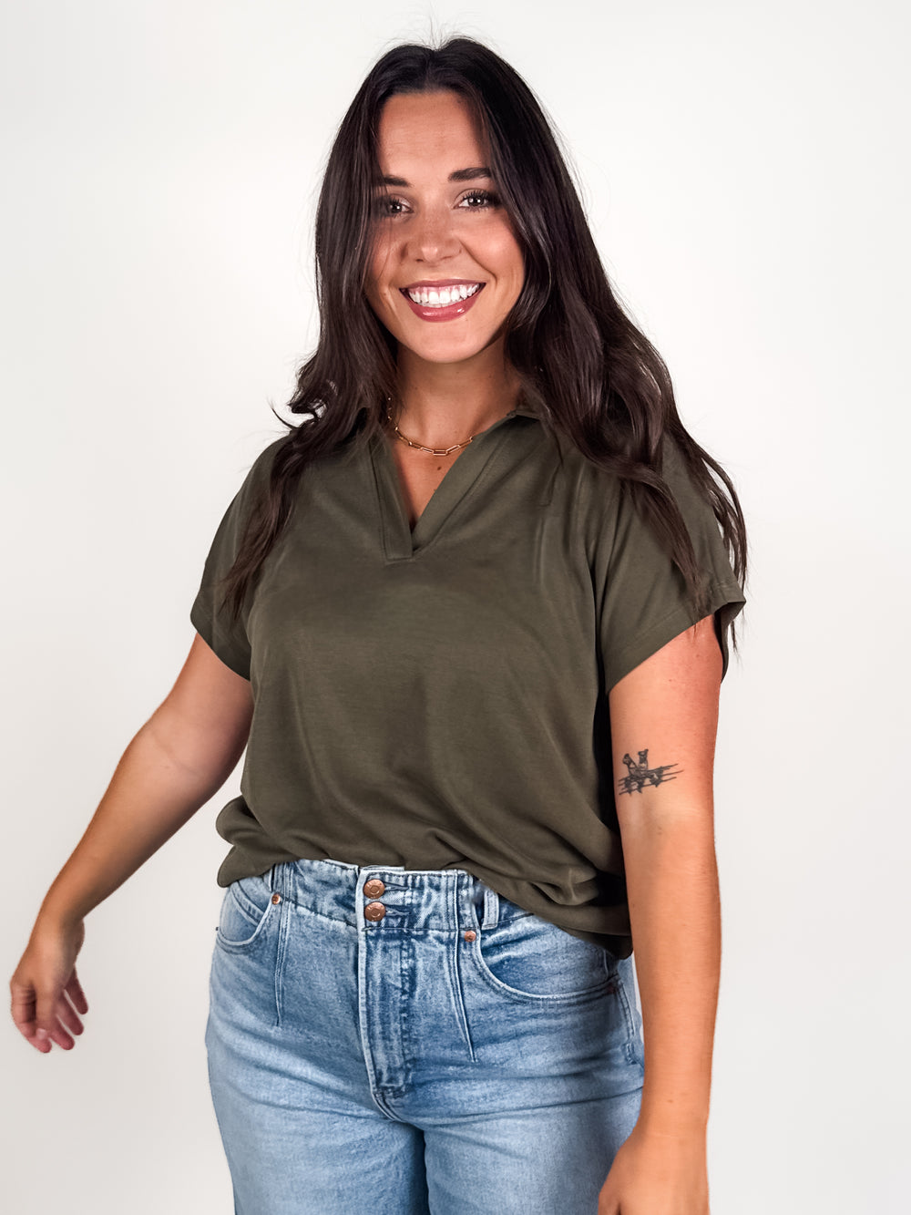 Turned Off The Light Top