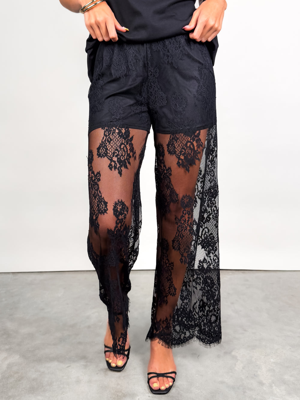 Ask To Dance Lace Pants