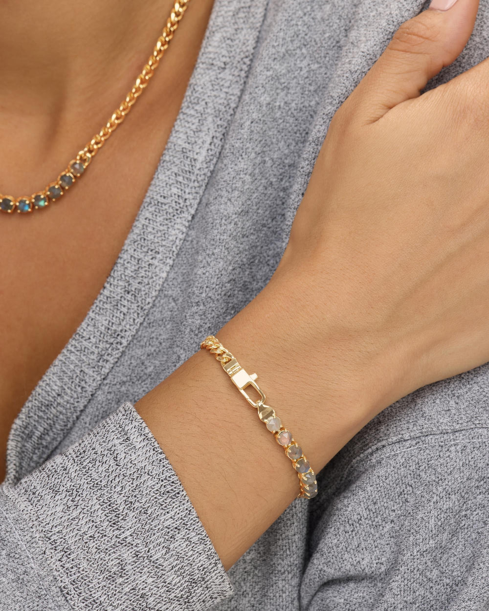 Julian Loves Labradorite Bracelet