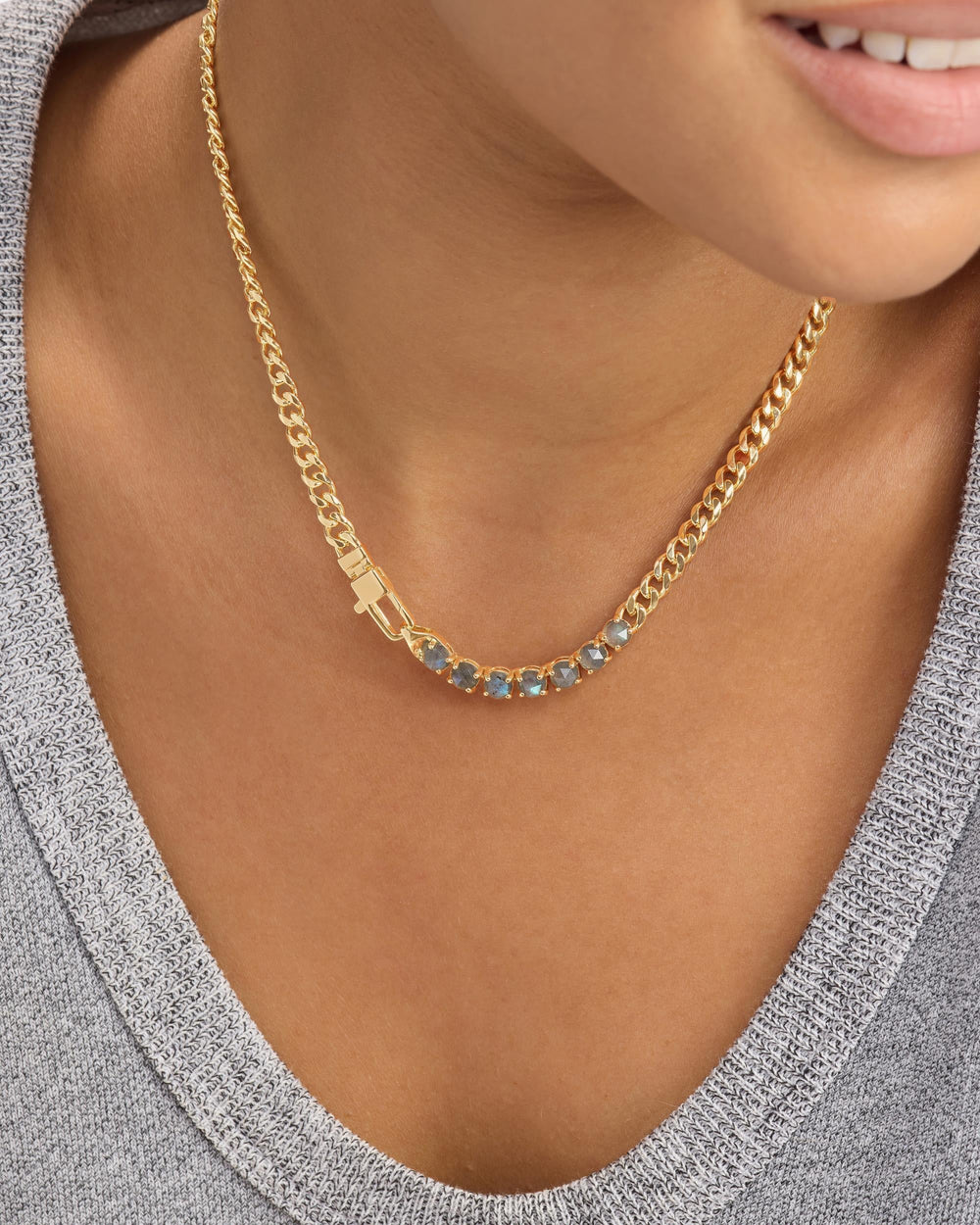 Julian Loves Labradorite Necklace 5mm