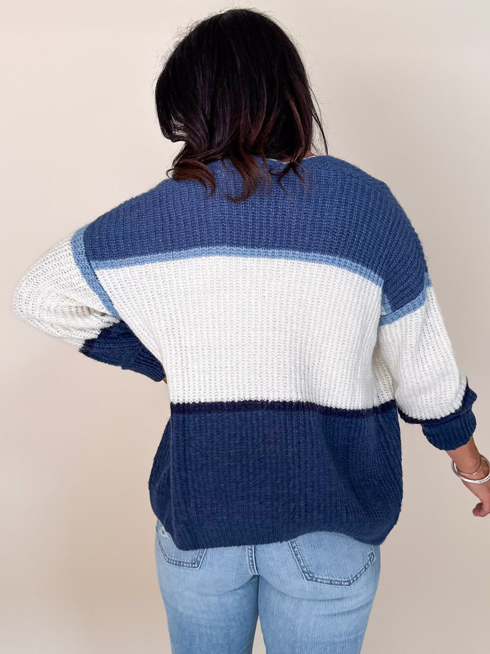 Jones Stripe Cardigan