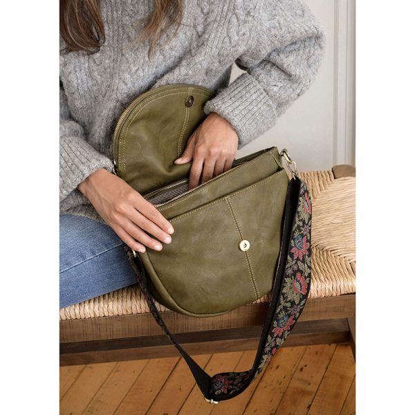 Selma Saddle Crossbody Bag