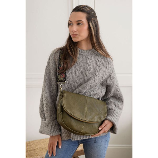 Selma Saddle Crossbody Bag