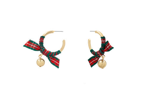 Christmas Ribbon Hoops