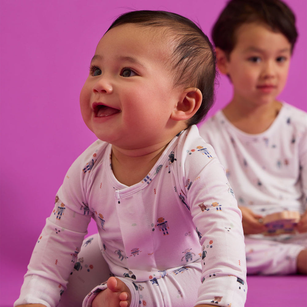 Love You A Bot Modal Convertible Coverall