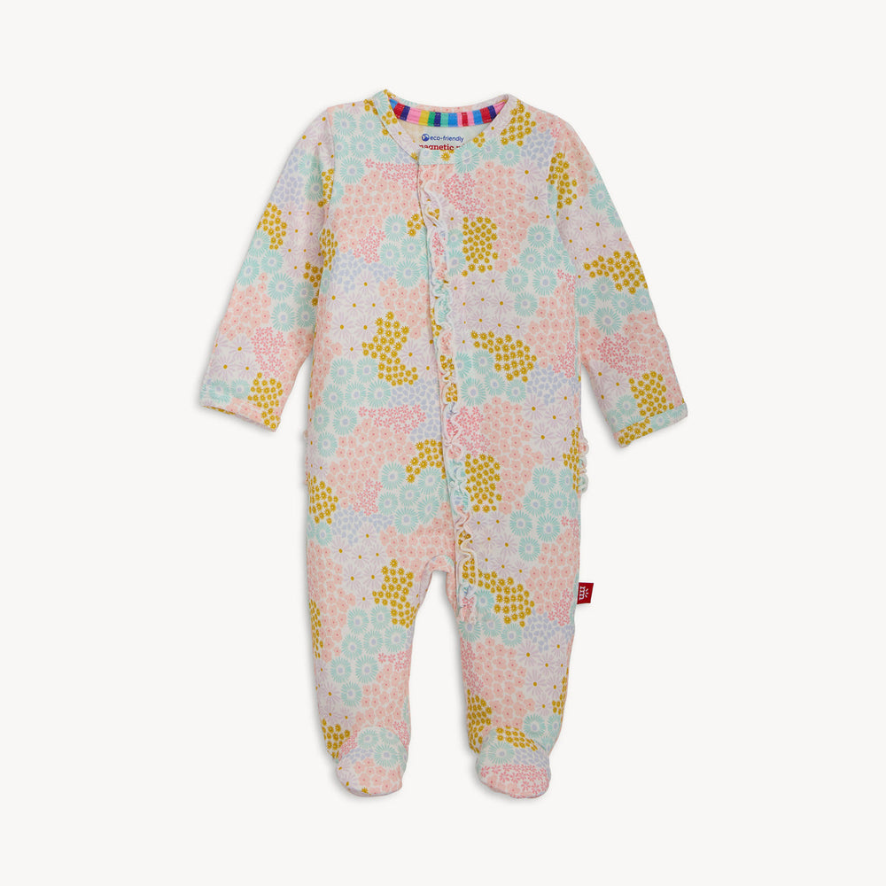 Harper Magnetic Footie with Ruffles