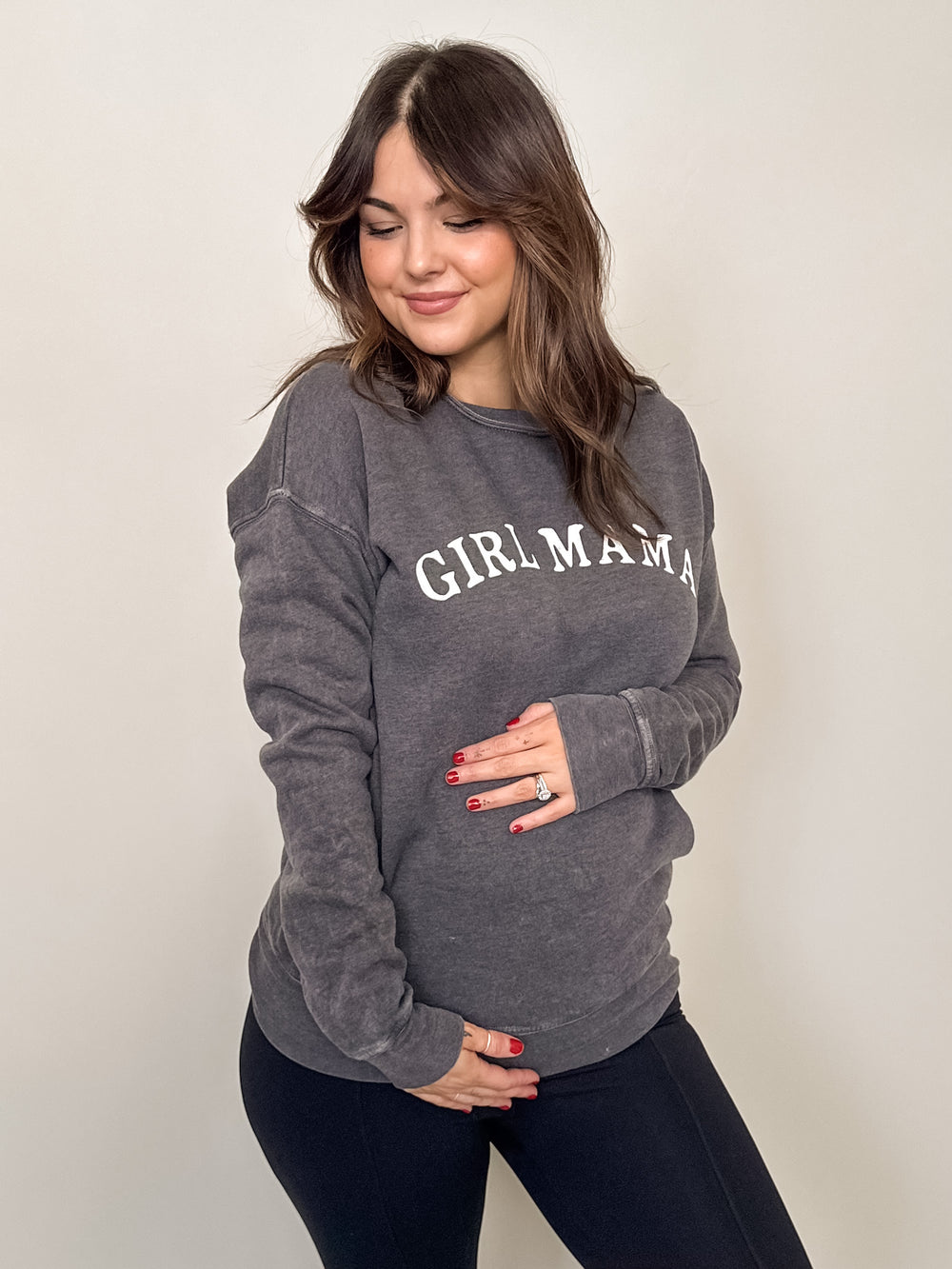 Girl Mama Mineral Graphic Sweatshirt