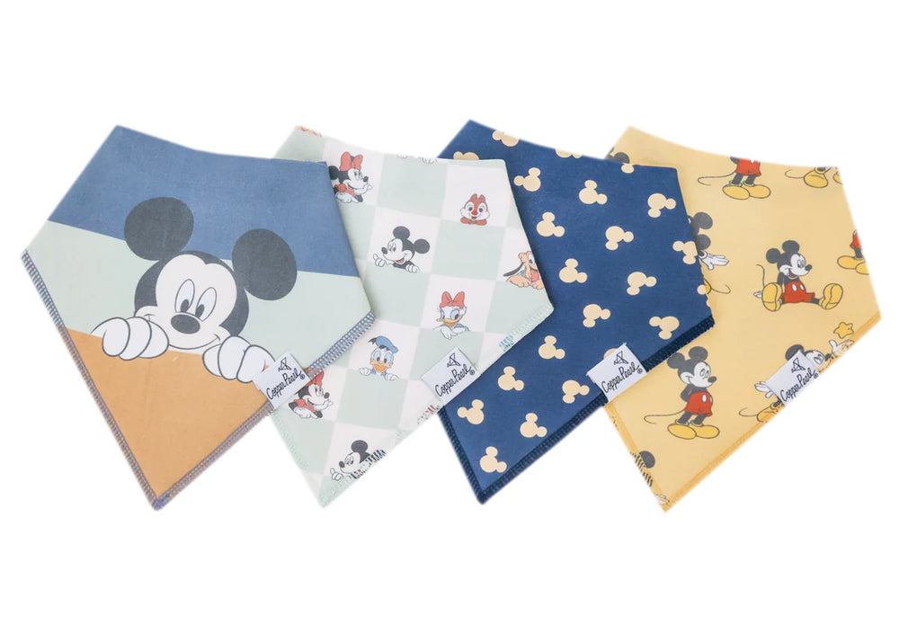 Mickey Mouse & Friends Bandana Bibs (4-Pack)