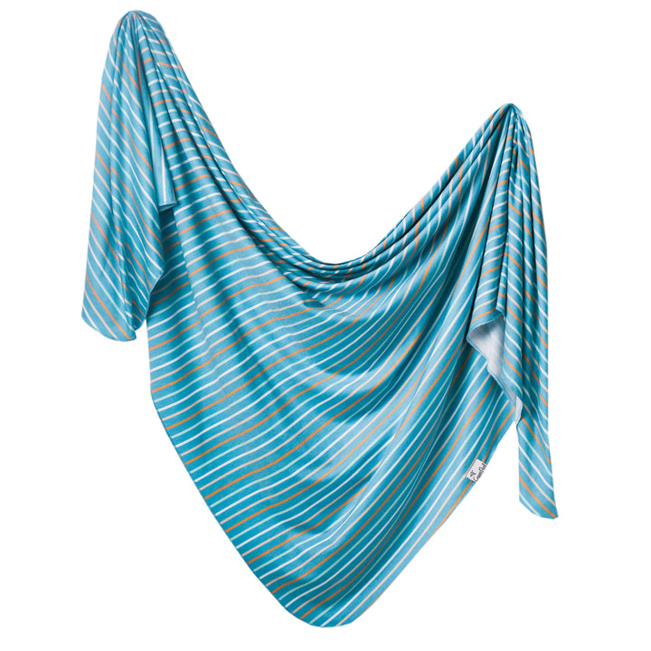 Printed Knit Swaddle Blanket