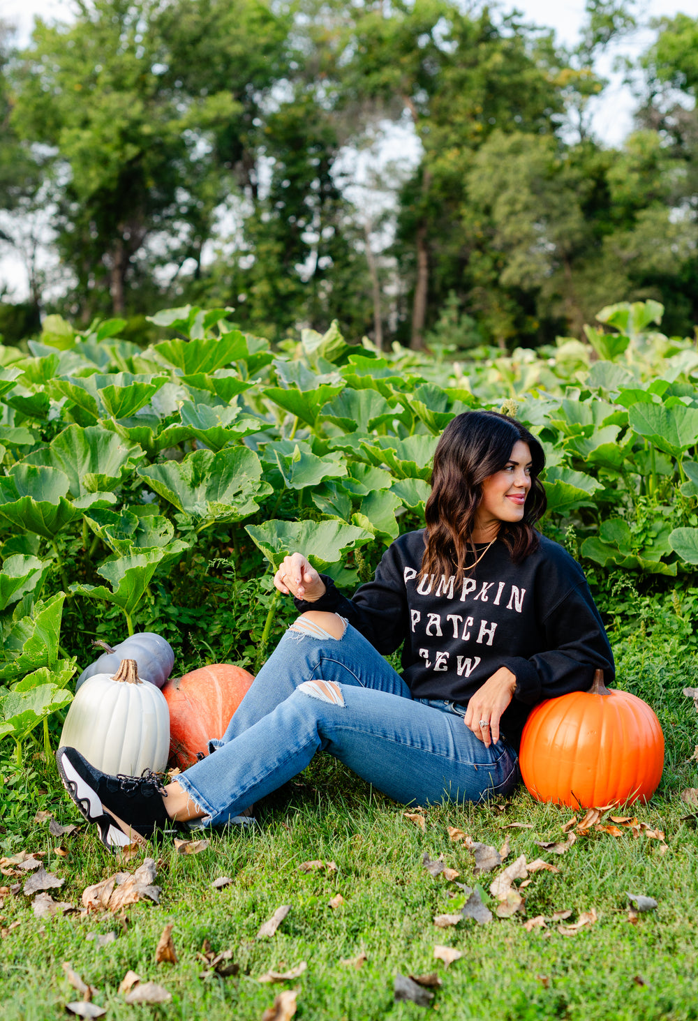 Pumpkin Patch Oversized Crew