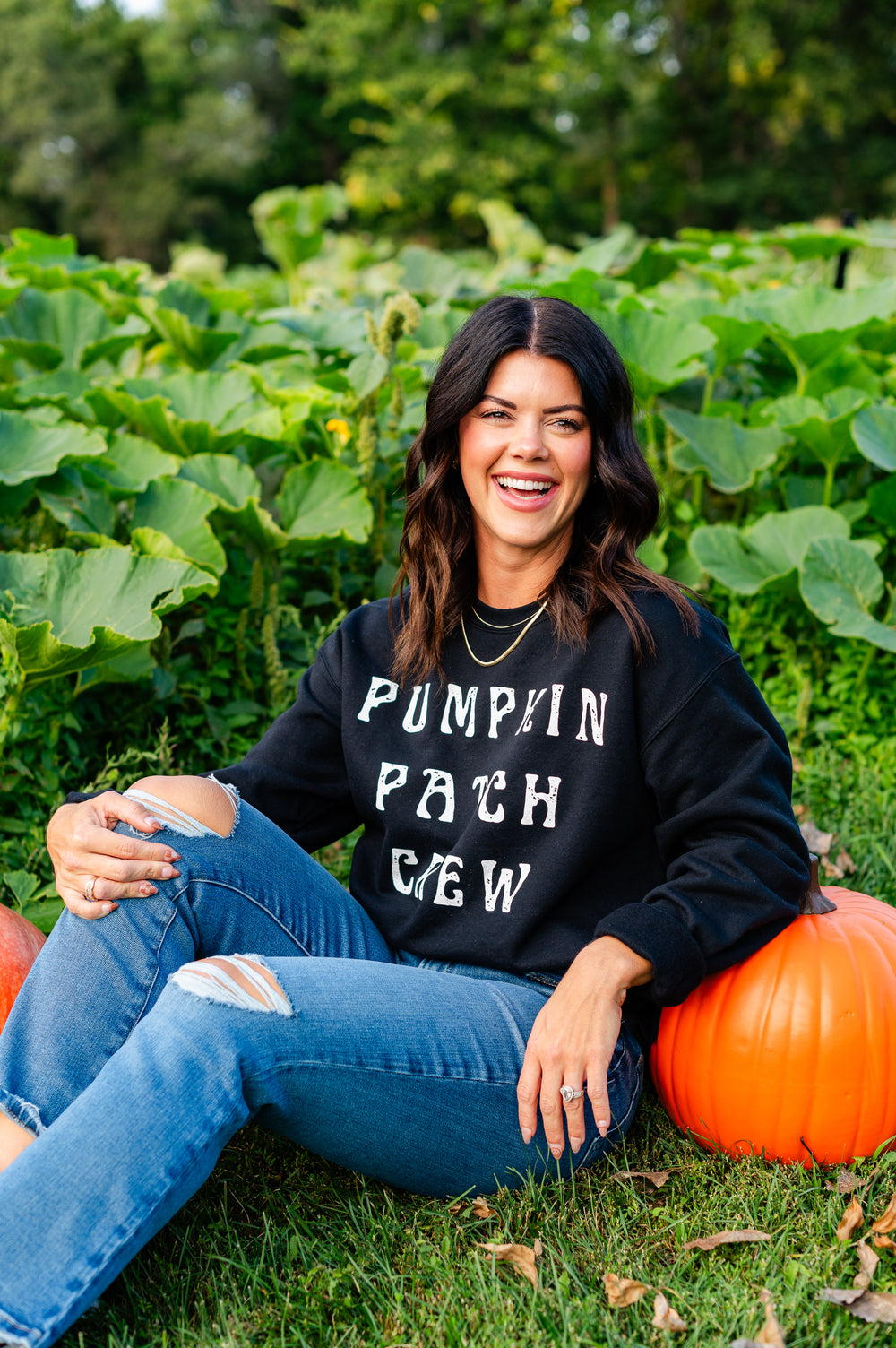 Pumpkin Patch Oversized Crew