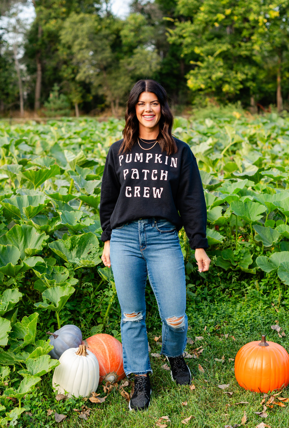 Pumpkin Patch Oversized Crew