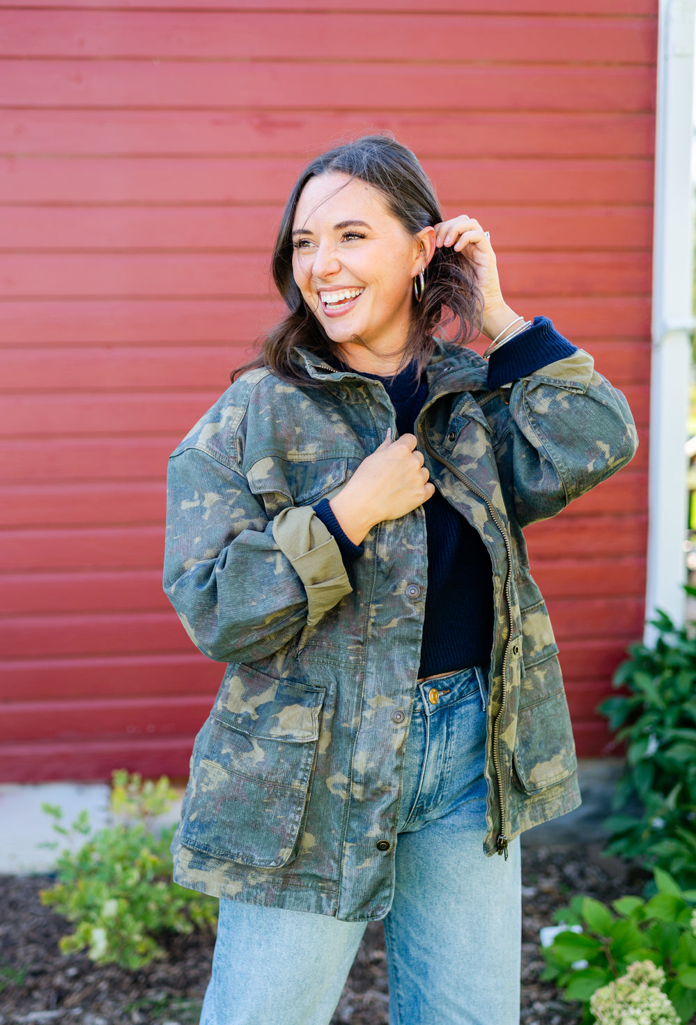 Arya Utility Camo Jacket