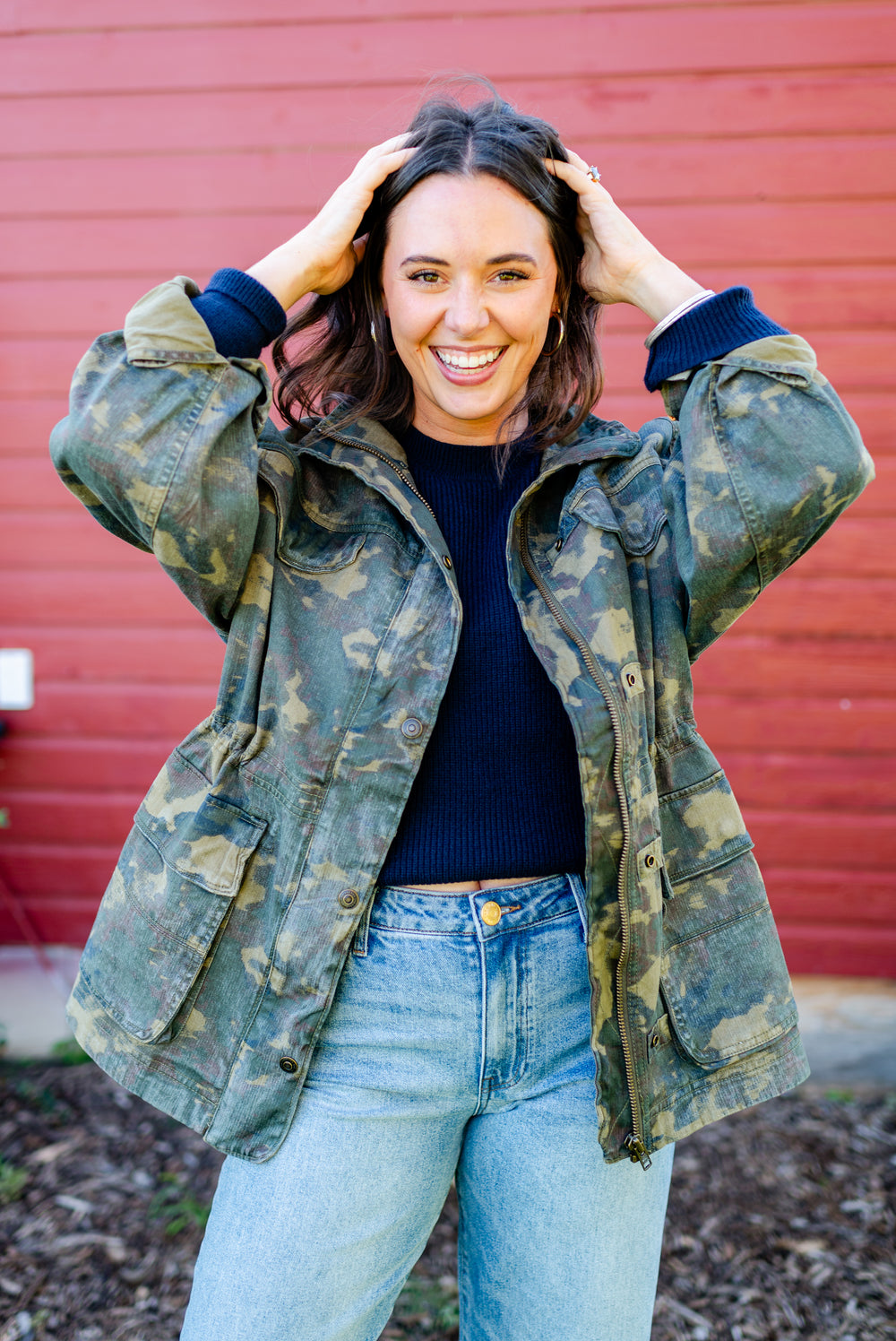 Arya Utility Camo Jacket