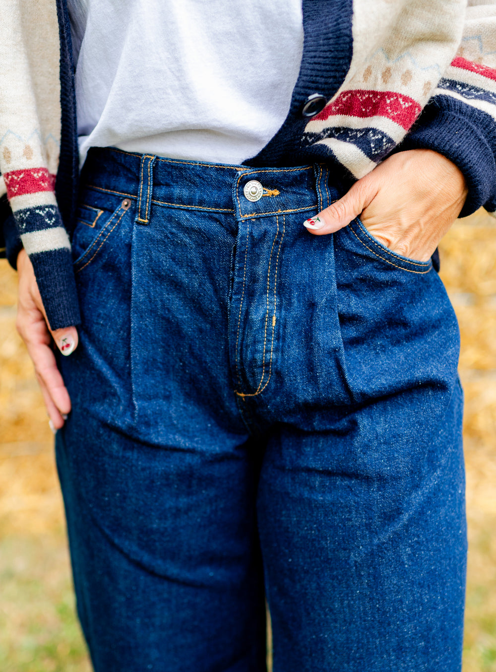 Alia Wide Leg in Hawthorne