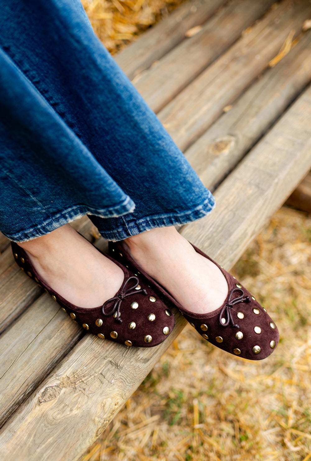 Alie Stud Ballet Flat