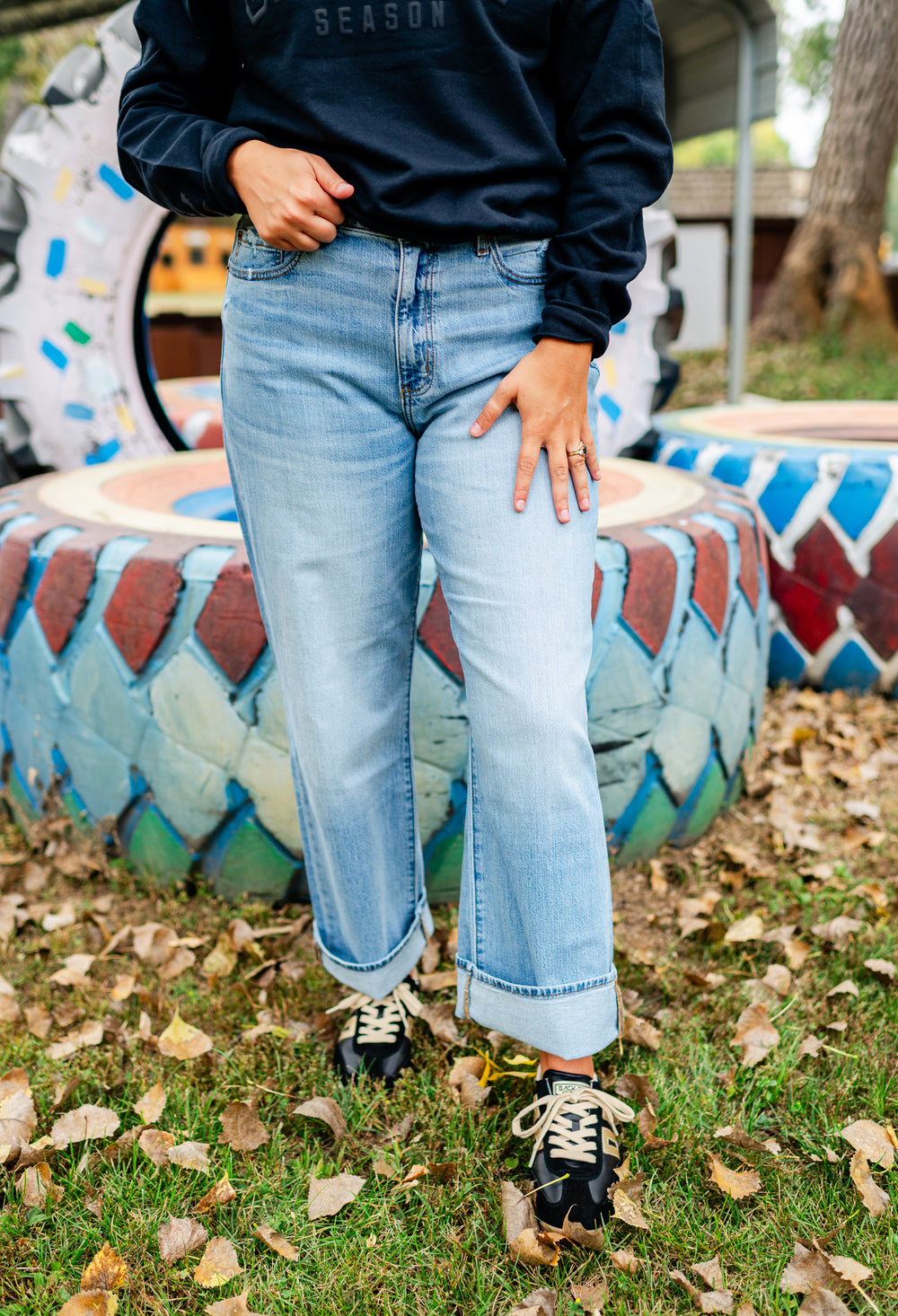 1999 Jeans Slouch 90s Fit in Marina Vintage