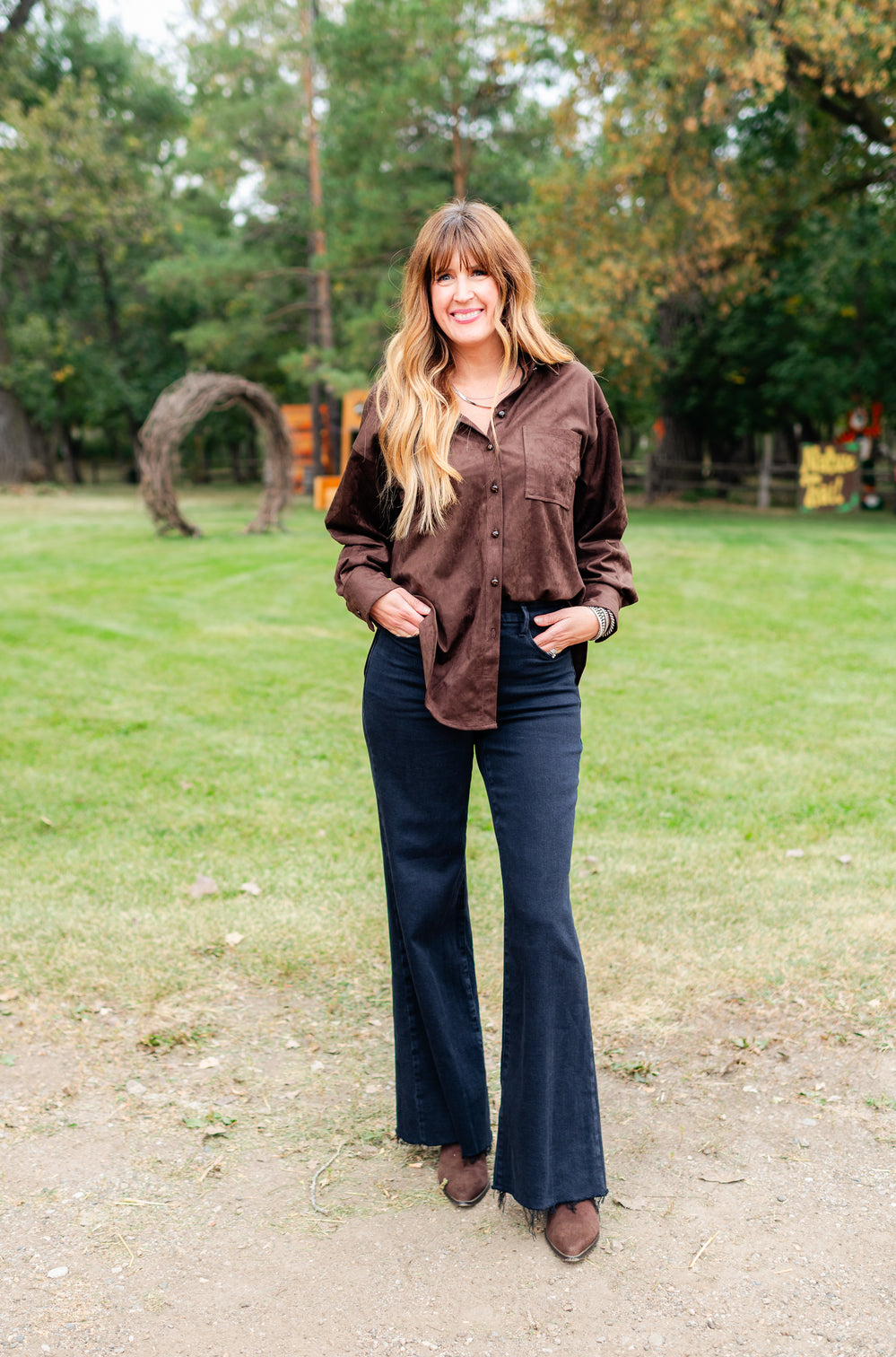 Soft Tech Good Waist Palazzo