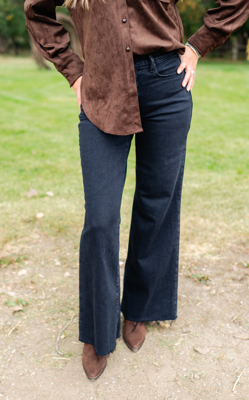 Soft Tech Good Waist Palazzo