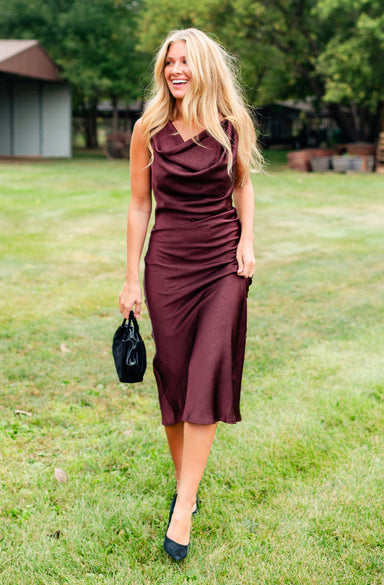 Fall wedding guest dress