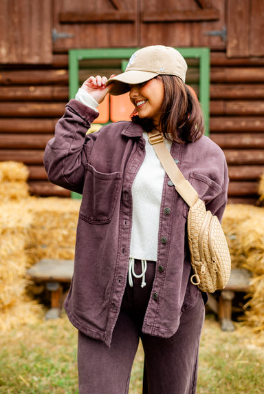 Brown Z Supply shacket