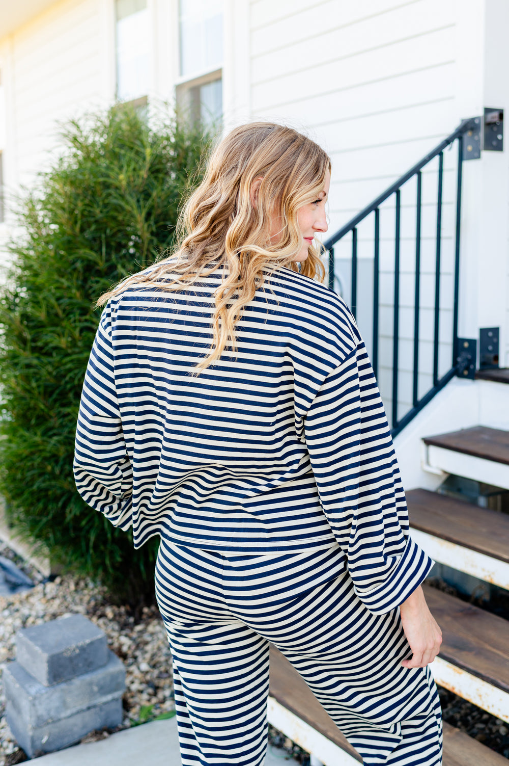 Don't Let It Fade Away Striped Top