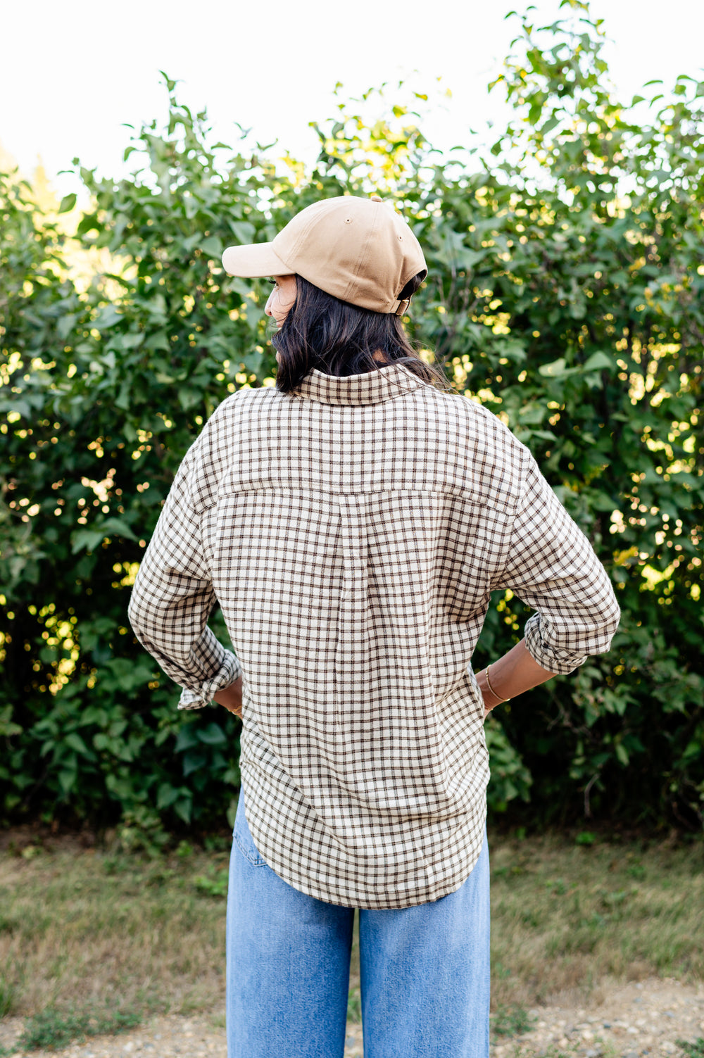 River Plaid Button Up