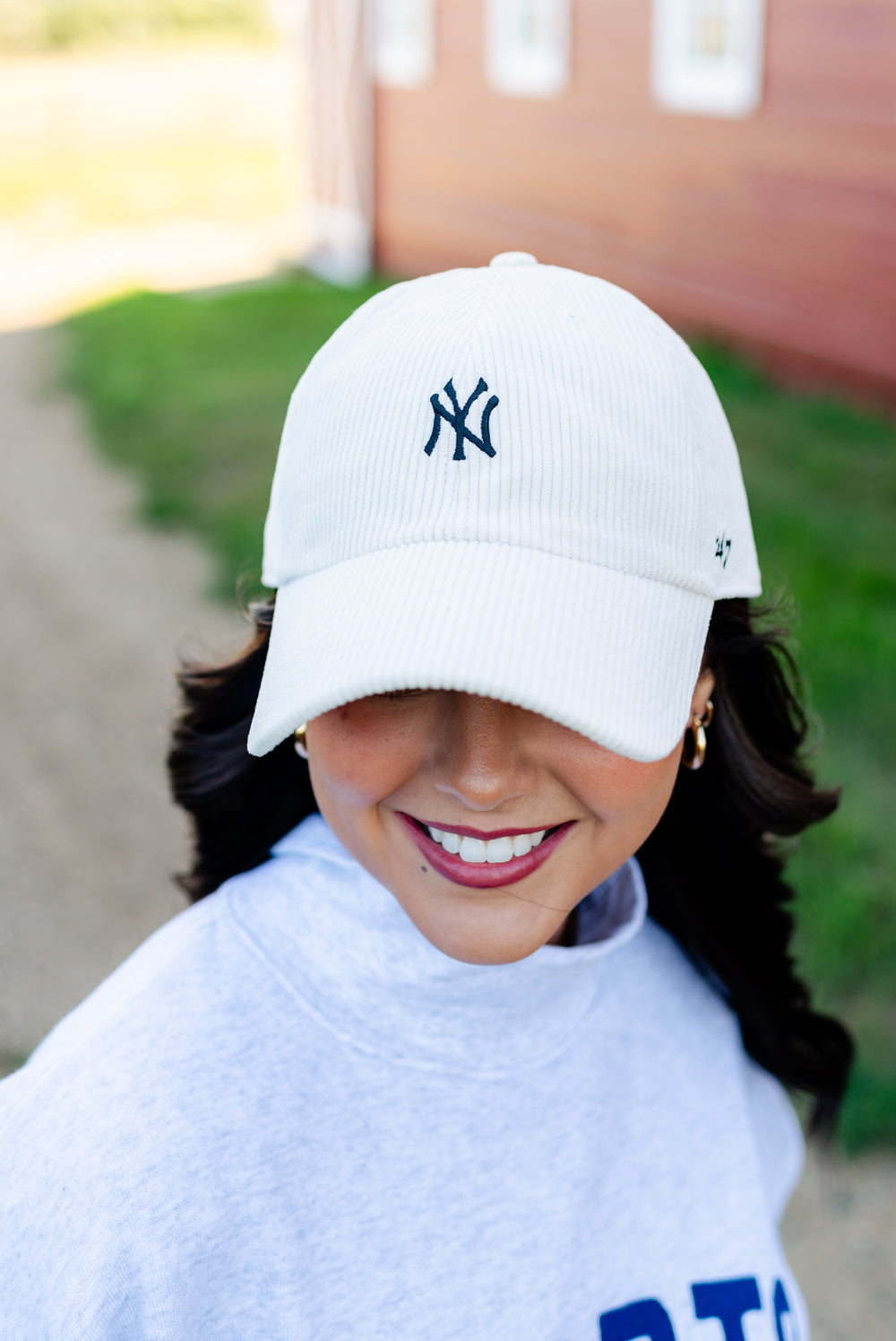 NY Yankees Base Runner Cord Baseball Hat