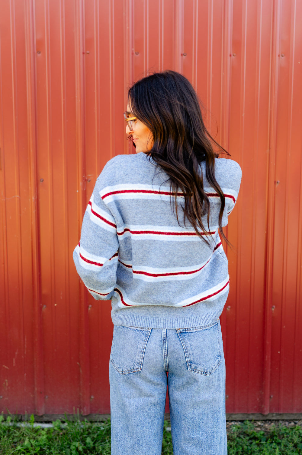 Hudson Stripe Sweater
