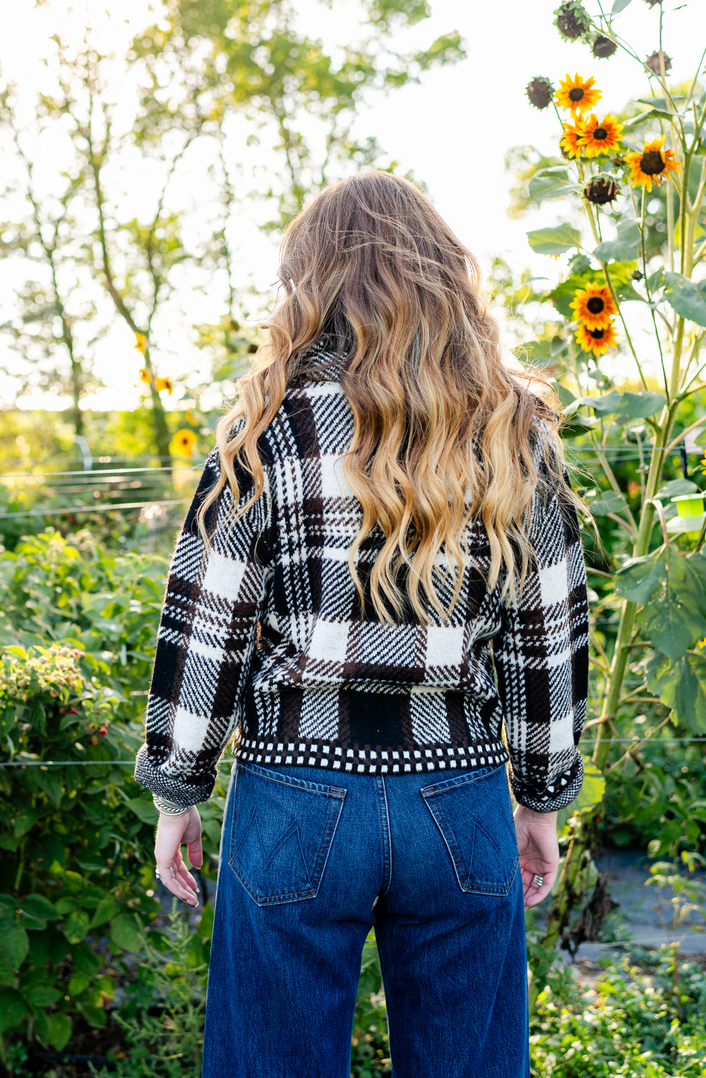 Rue Zip Up Sweater Knit Jacket