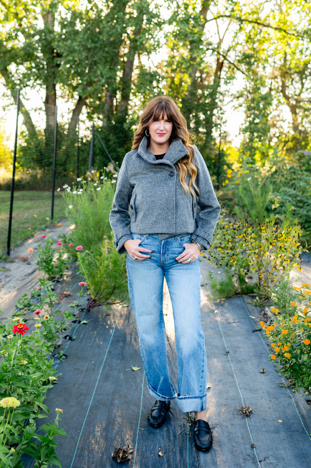 Boston Oversized Collar Jacket