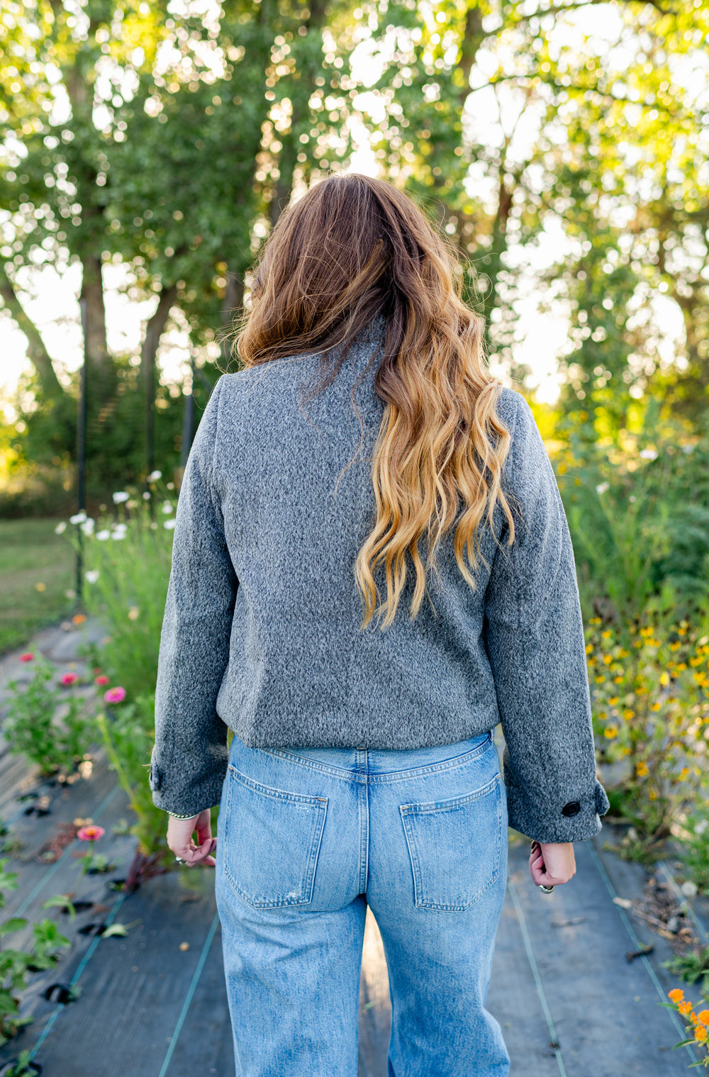 Boston Oversized Collar Jacket