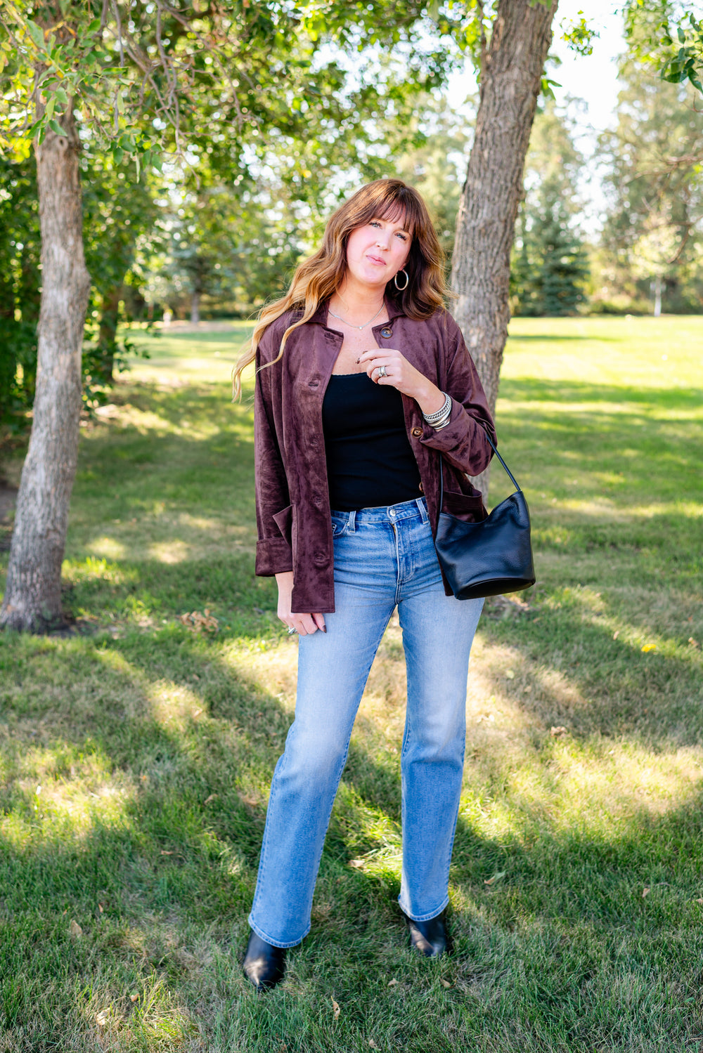 Decker Suede Chore Coat