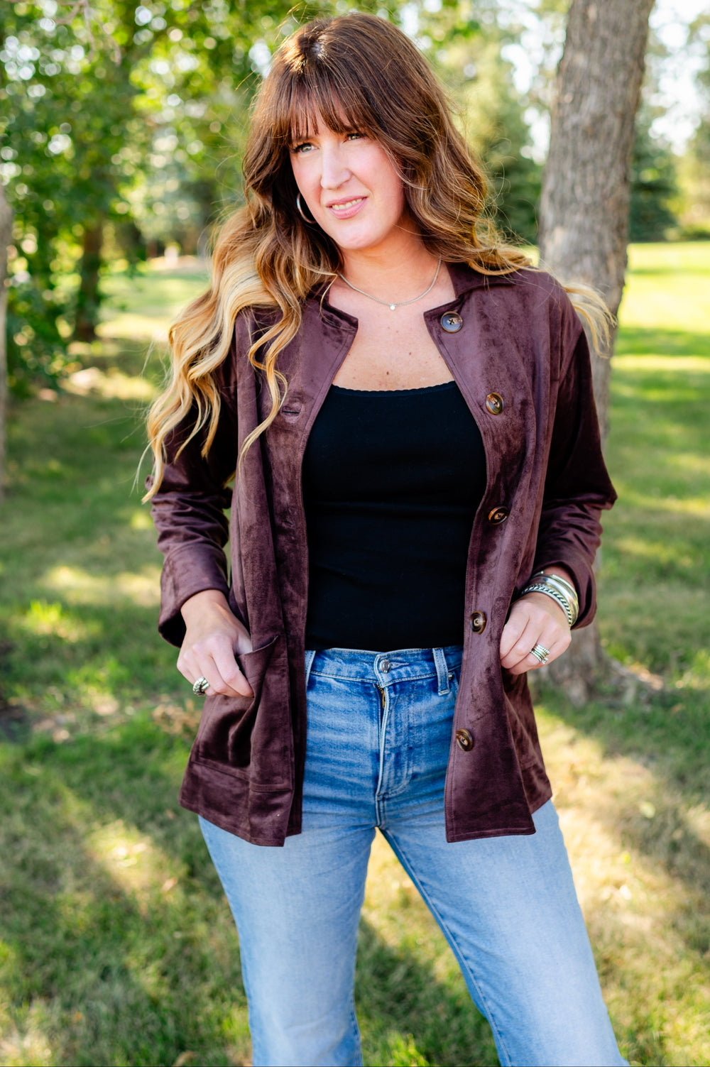 Decker Suede Chore Coat