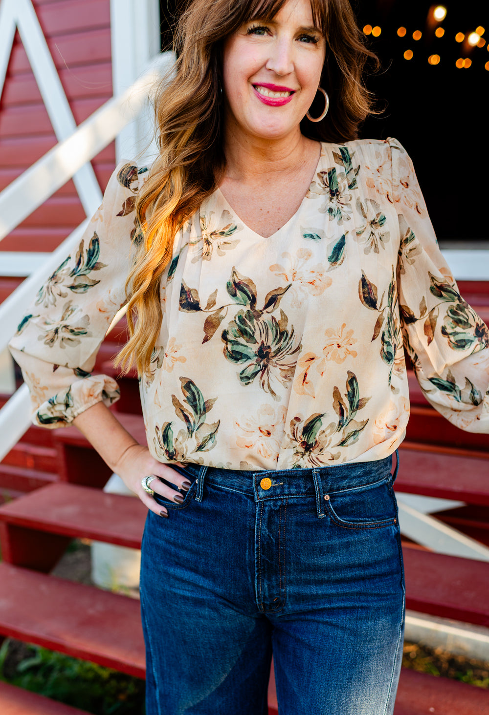 Through My World Blouse