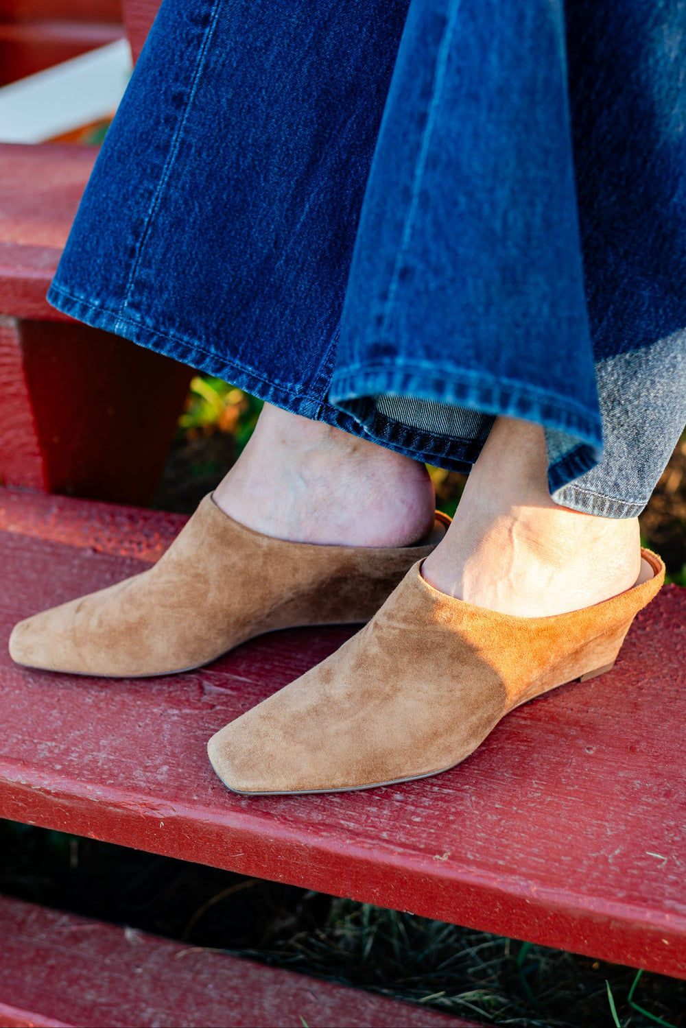 Hilah Suede Mules