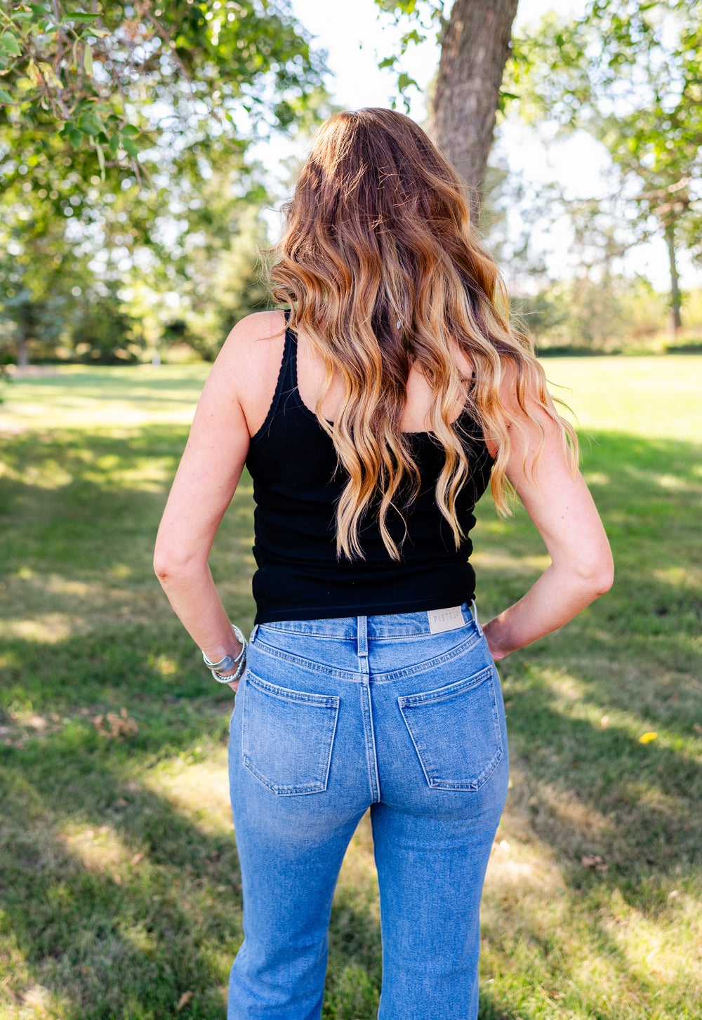 Vale Scalloped Tank