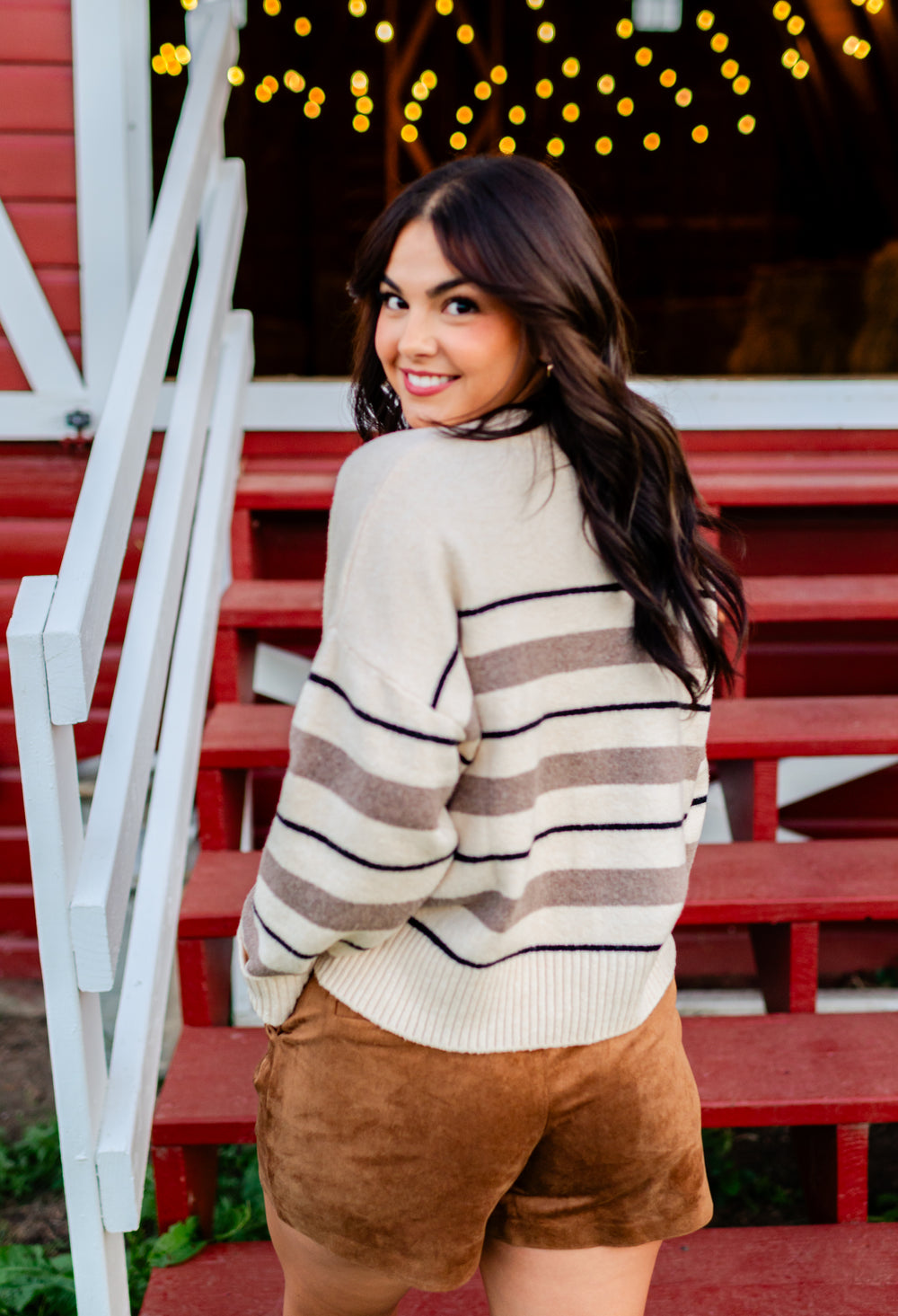 Cirrus Stripe Sweater