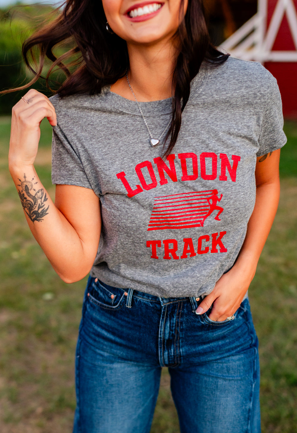 London Track Femme Crew