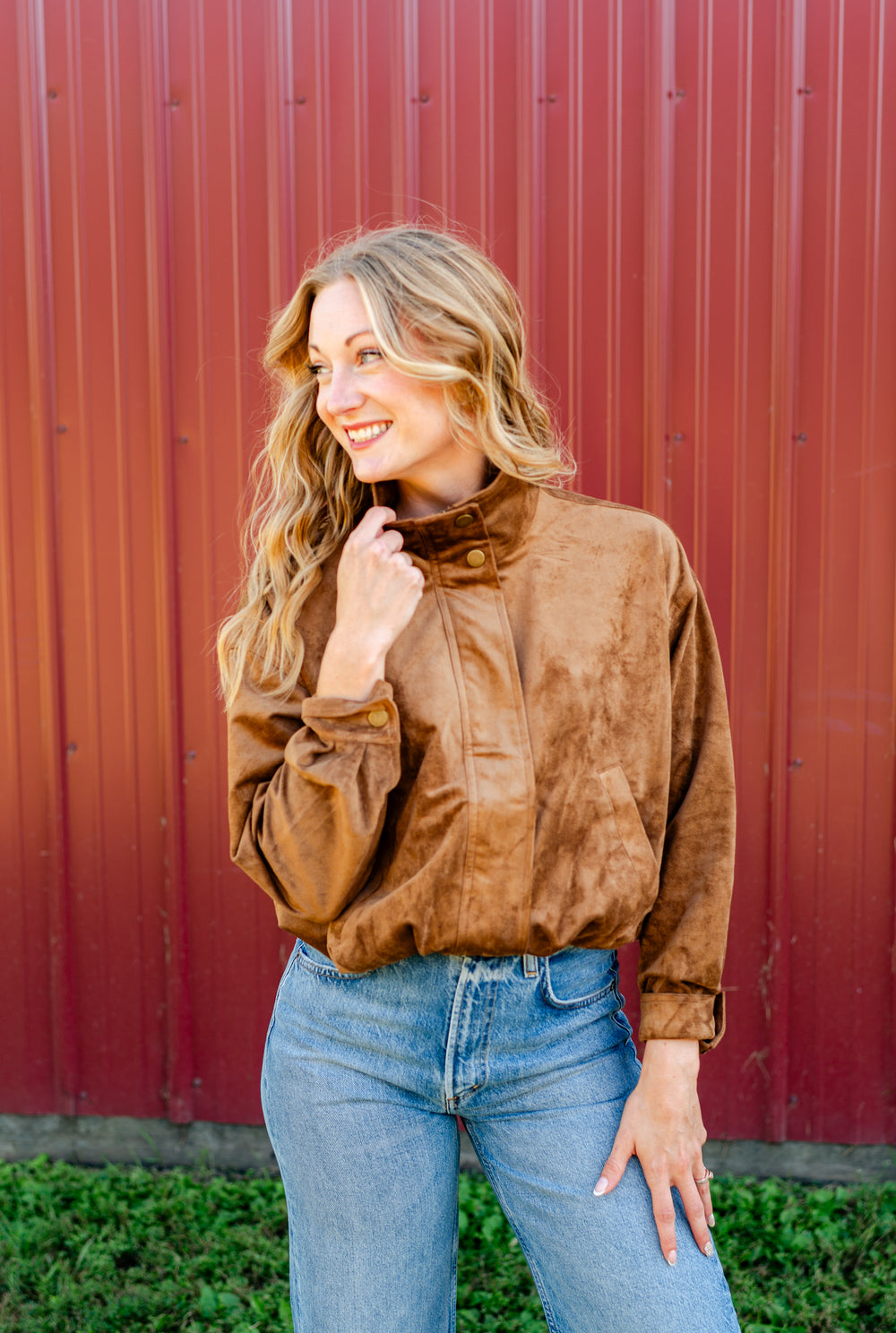 Corin Bubble Hem Jacket