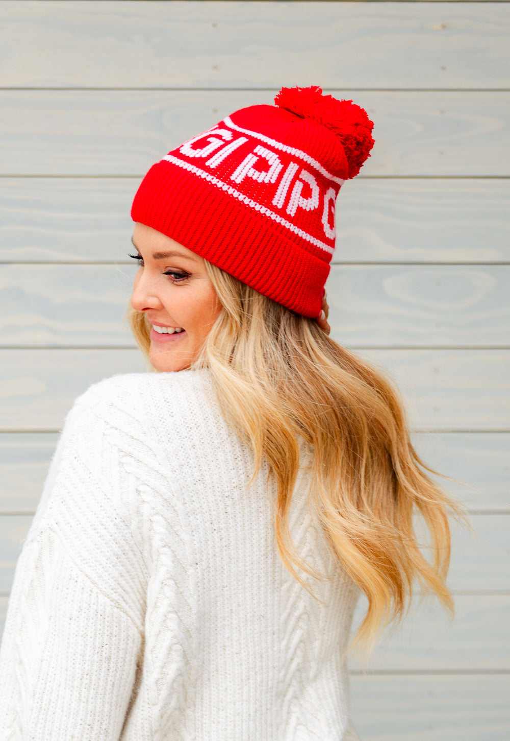 Jane Retro Pom Beanie