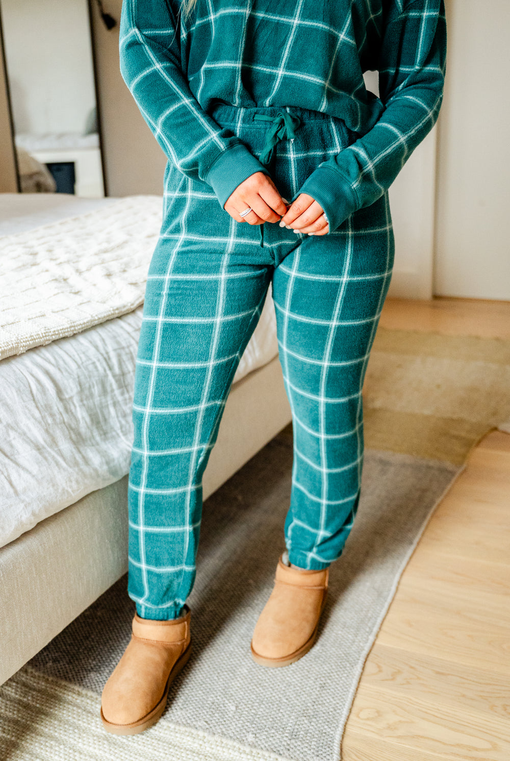 Plaid Jogger