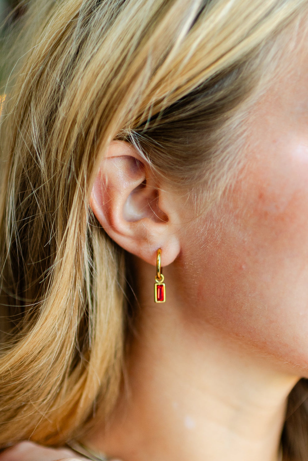 Edith Huggie Charm Earrings