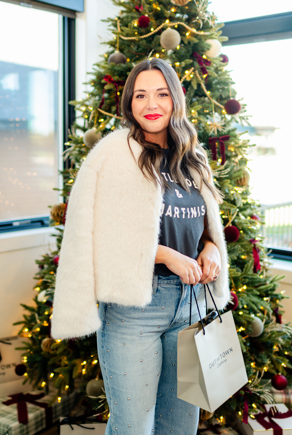 Mistletoe Boyfriend Tee