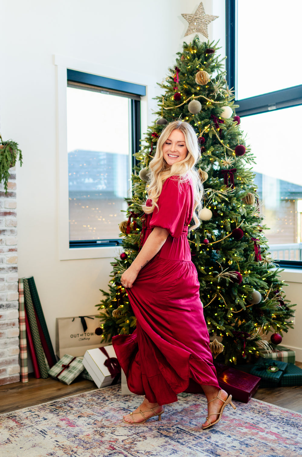 Shake My Hand Maxi Dress