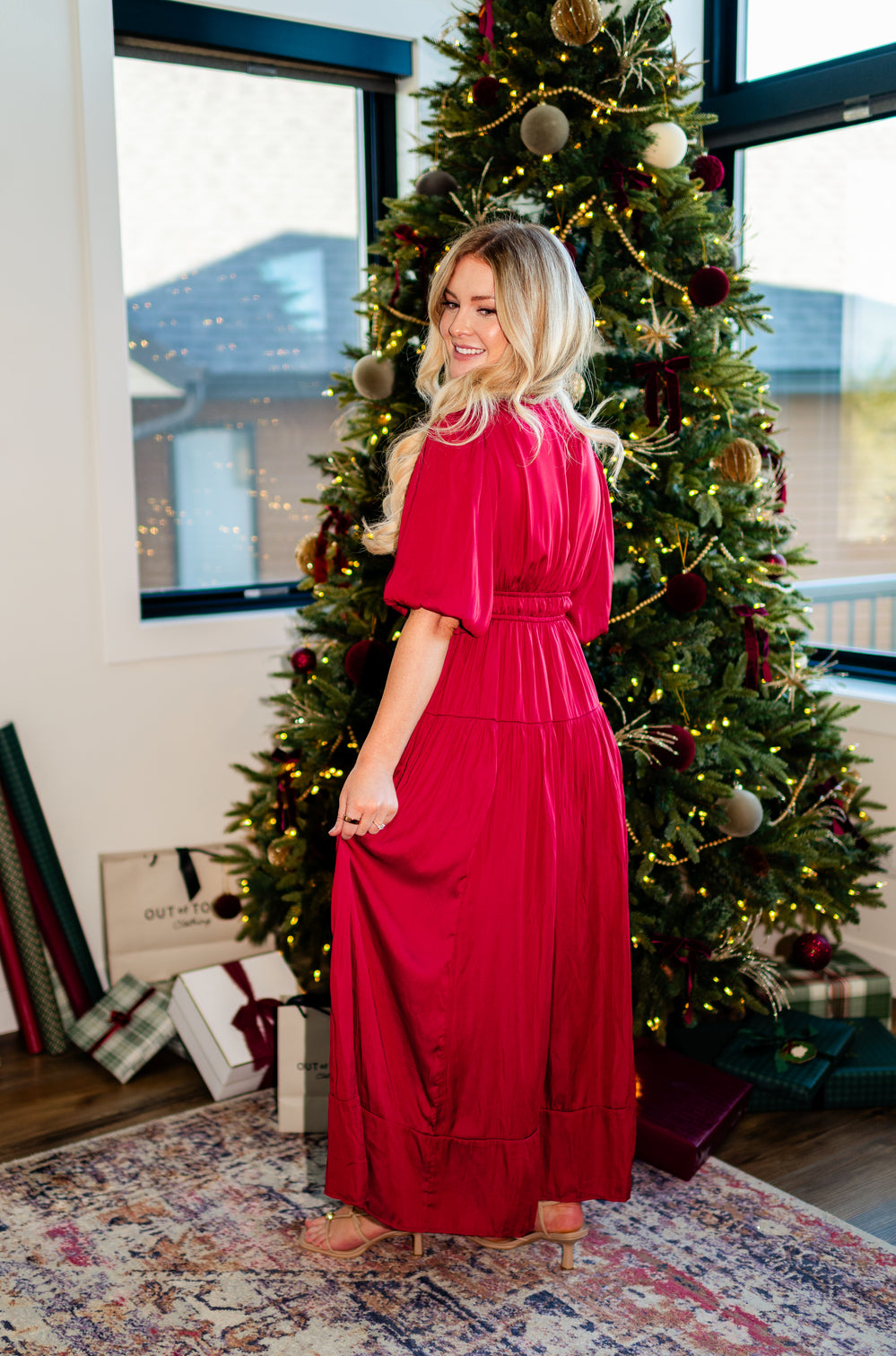 Shake My Hand Maxi Dress