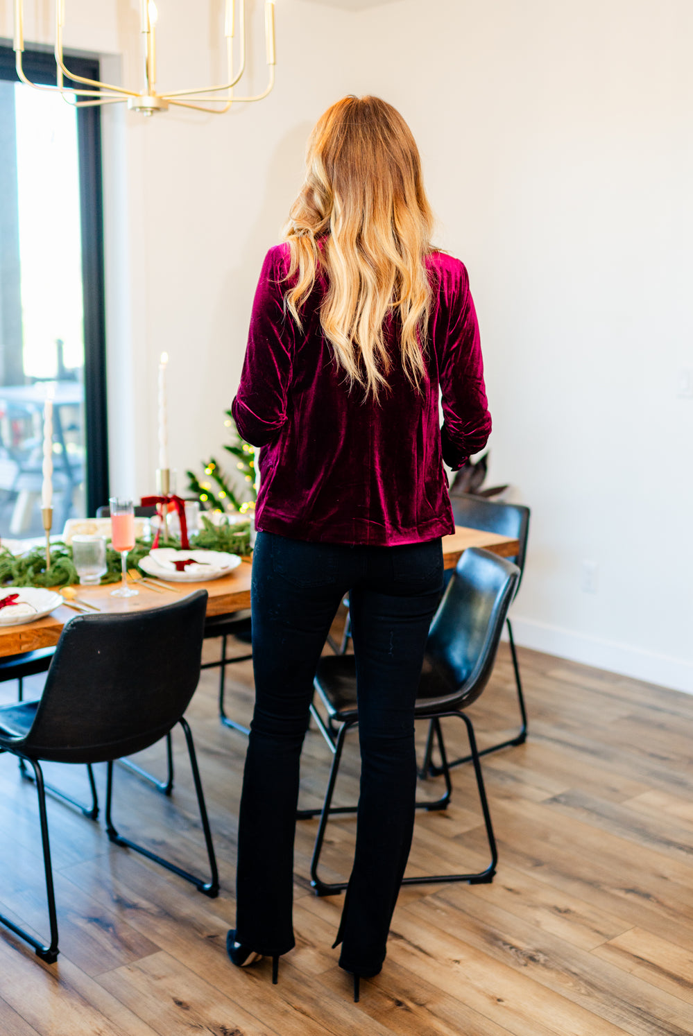 Johnson Velvet Blazer