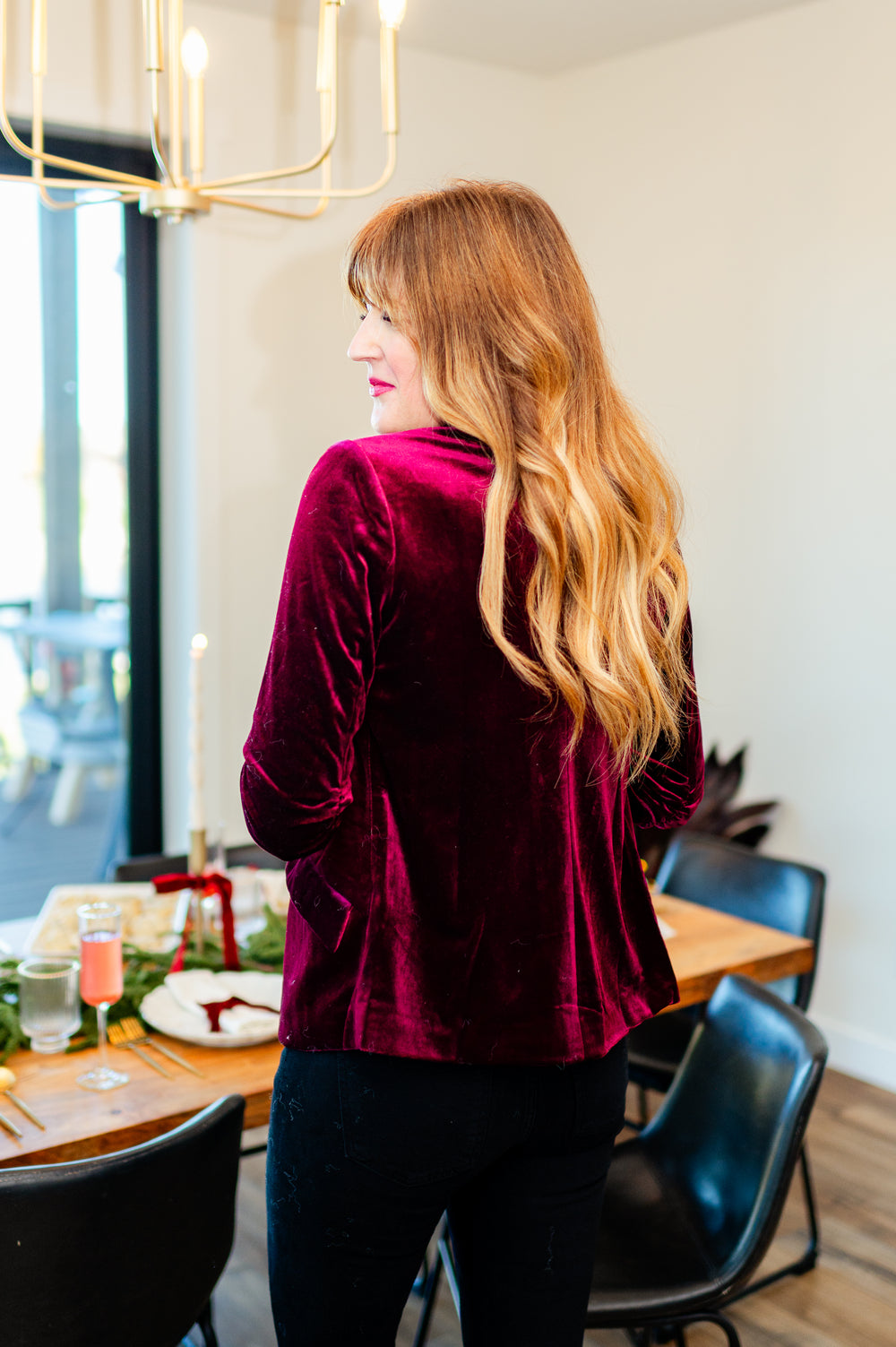 Johnson Velvet Blazer