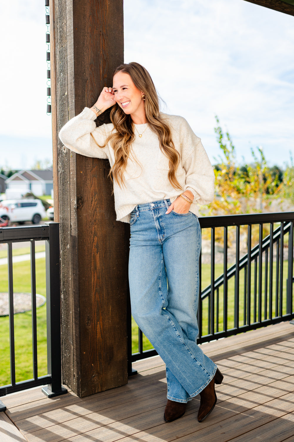 A Fire Burning Sweater