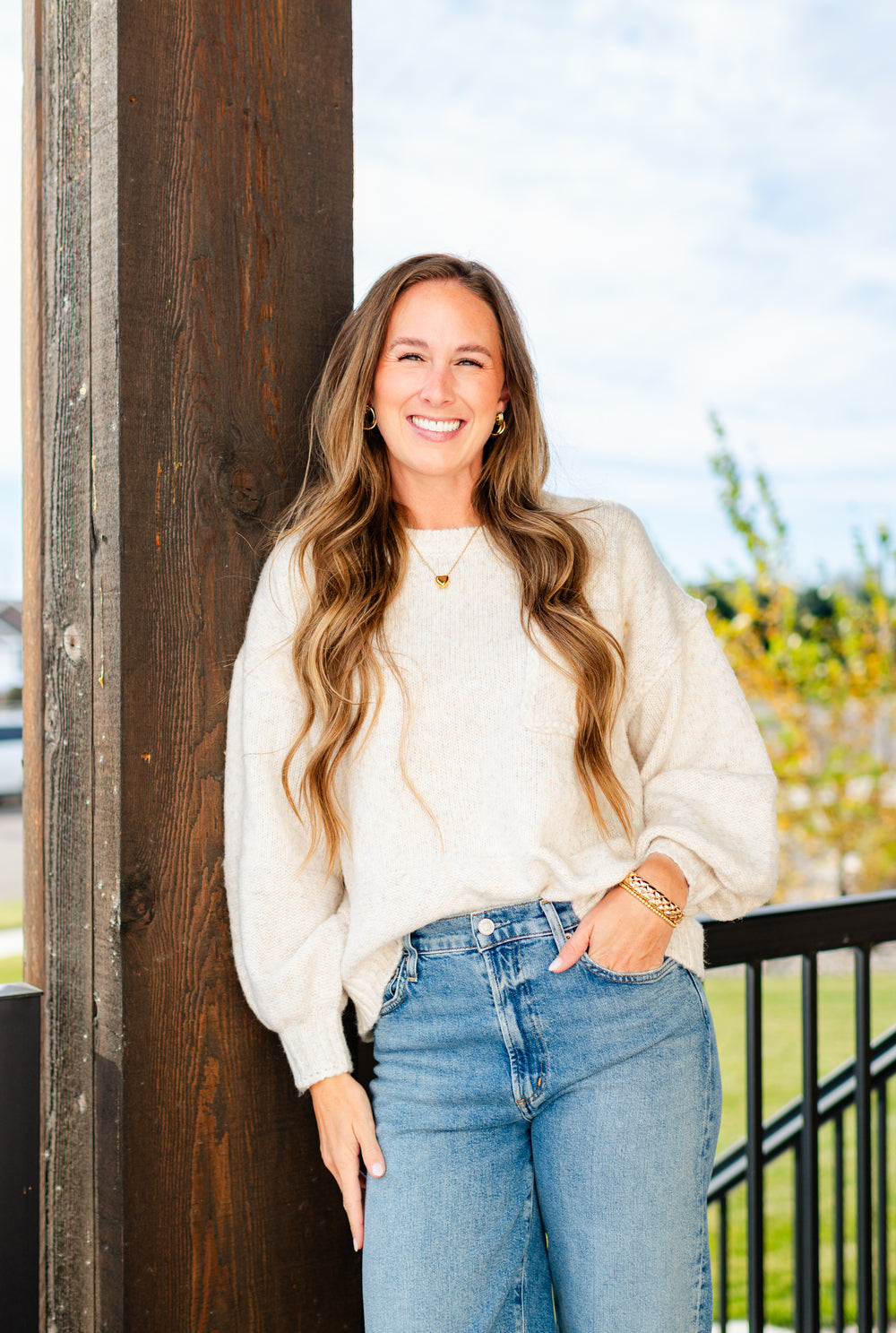 A Fire Burning Sweater